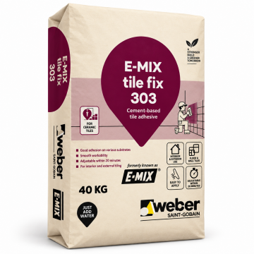E.Mix Tile Fix 303 Grey 40kg