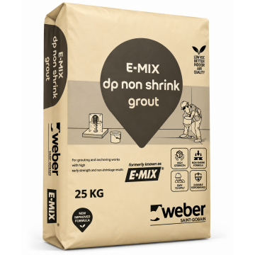 E-MIX DP Non Shrink Grout (25kg)