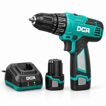 DCA ADJZ1202 (Type E) – 12V Cordless Driver Drill