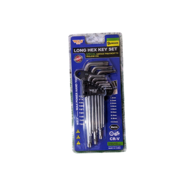 WELY LONG HEX KEY SET