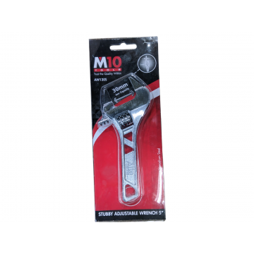 M10 AW130S 5” STUBBY ADJUSTABLE WRENCH