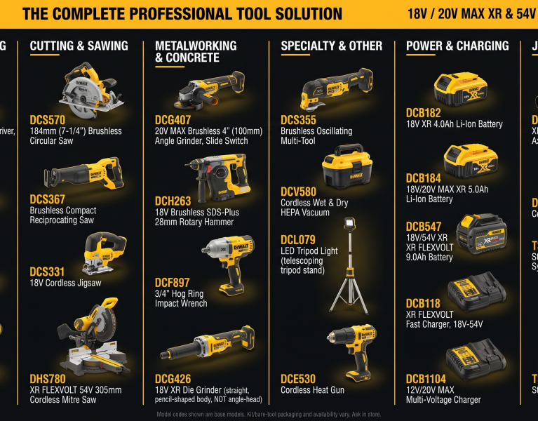 DeWalt Power Tools Promotion