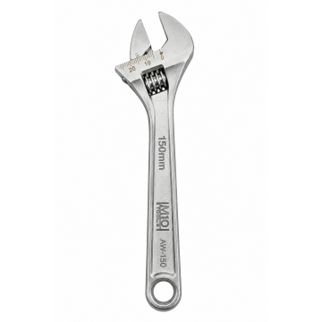 M10 Adjustable Wrench with Scale – 6" (AW-150)