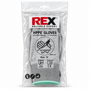 REX – HPPE Gloves (Cut Resistant)